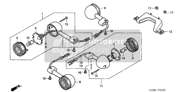 Honda PK50SM 1994 Indicator for a 1994 Honda PK50SM